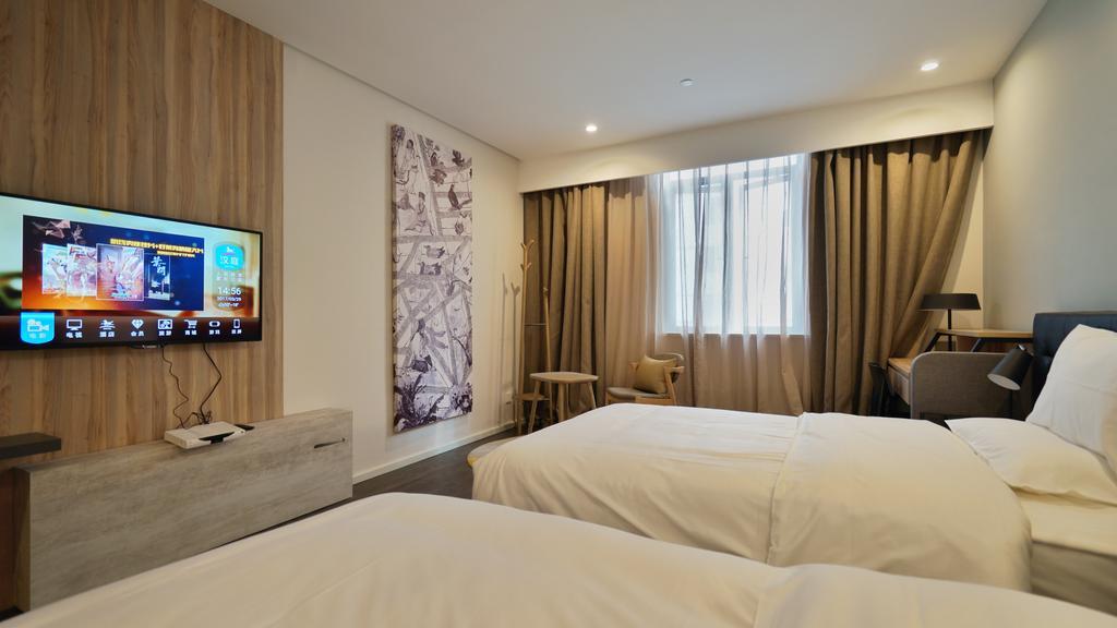 Hanting Premium Hotel Shanghai South Xizang Road Buitenkant foto